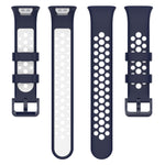 Per cinturino in silicone traspirante bicolore Xiaomi Mi Band 7 Pro