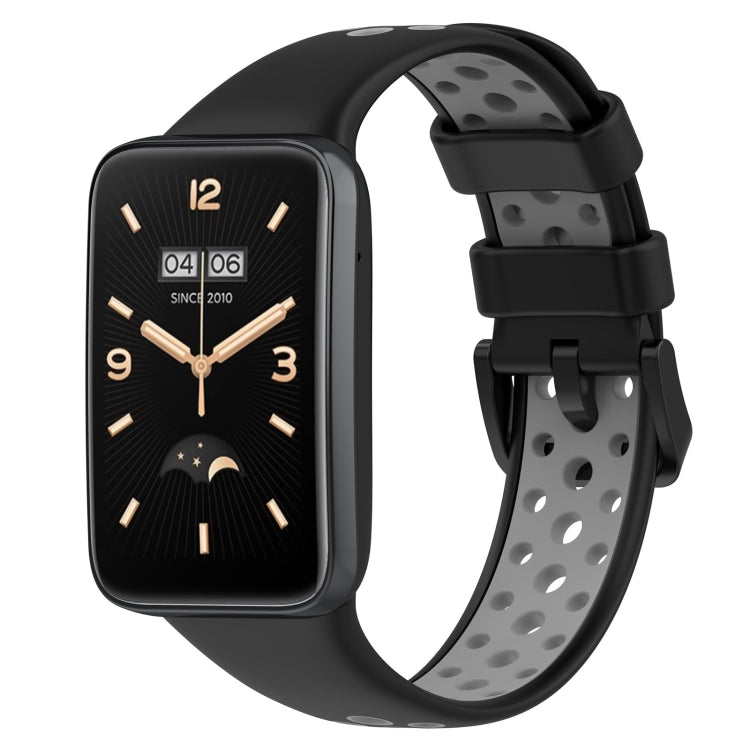 Per cinturino in silicone traspirante bicolore Xiaomi Mi Band 7 Pro