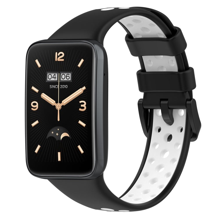 Per cinturino in silicone traspirante bicolore Xiaomi Mi Band 7 Pro