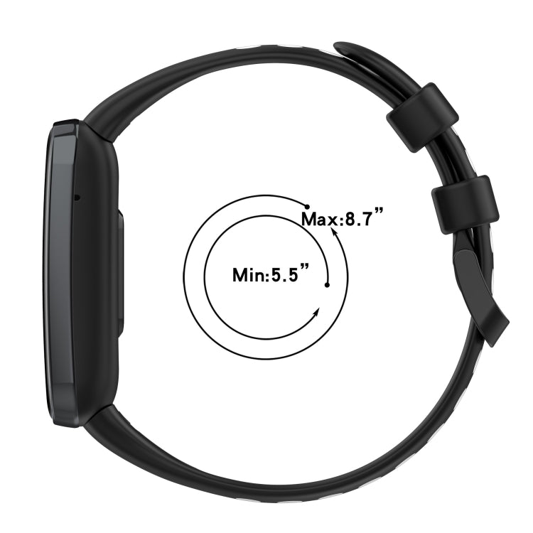Per cinturino in silicone traspirante bicolore Xiaomi Mi Band 7 Pro