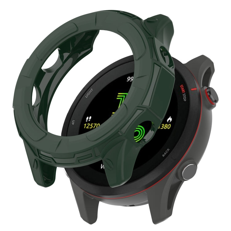 Cassa dell'orologio TPU Armor Hollow, For Garmin Forerunner 255, For Garmin Forerunner 955