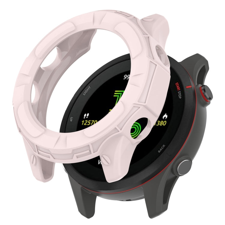 Cassa dell'orologio TPU Armor Hollow, For Garmin Forerunner 255, For Garmin Forerunner 955