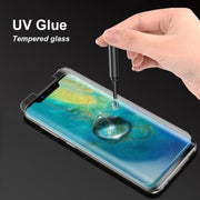Pellicola in vetro temperato a schermo intero con colla curva a liquido UV, For Huawei P40 Pro, For Galaxy S20+(1 PC), For Galaxy S20 Ultra(1 PC), For Galaxy S20(1 PC)
