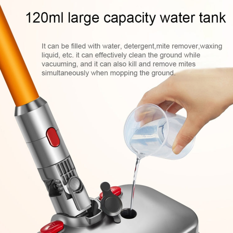 D2 Testina elettrica per lavaggio a umido e a secco con serbatoio dell'acqua, For Dyson V6, For Dyson V7 / V8 / V10 / V11