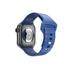 Cinturino in silicone ondulato per Apple Watch Series, 7 45mm / 6&SE&5&4 44mm / 3&2&1 42mm, 7 41mm / 6&SE&5&4 40mm / 3&2&1 38mm