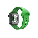 Cinturino in silicone ondulato per Apple Watch Series, 7 45mm / 6&SE&5&4 44mm / 3&2&1 42mm, 7 41mm / 6&SE&5&4 40mm / 3&2&1 38mm