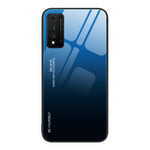 Custodia in vetro a colori sfumati, For Huawei Nzone S7 Pro 5G, For Huawei nova 3i, For Huawei nova 8 Pro 5G