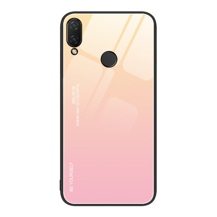 Custodia in vetro a colori sfumati, For Huawei Nzone S7 Pro 5G, For Huawei nova 3i, For Huawei nova 8 Pro 5G
