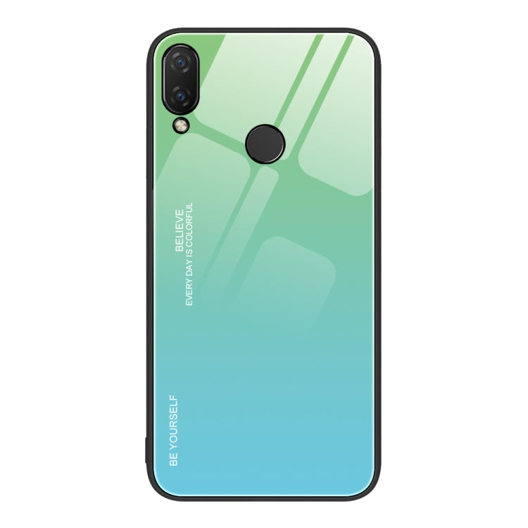 Custodia in vetro a colori sfumati, For Huawei Nzone S7 Pro 5G, For Huawei nova 3i, For Huawei nova 8 Pro 5G
