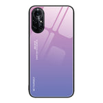 Custodia in vetro a colori sfumati, For Huawei Nzone S7 Pro 5G, For Huawei nova 3i, For Huawei nova 8 Pro 5G