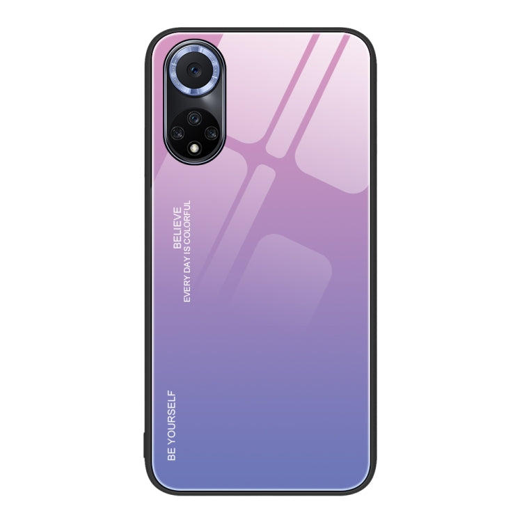 Custodia in vetro a colori sfumati, For Huawei nova 8 SE, For Huawei nova 9, For Huawei P30 Pro