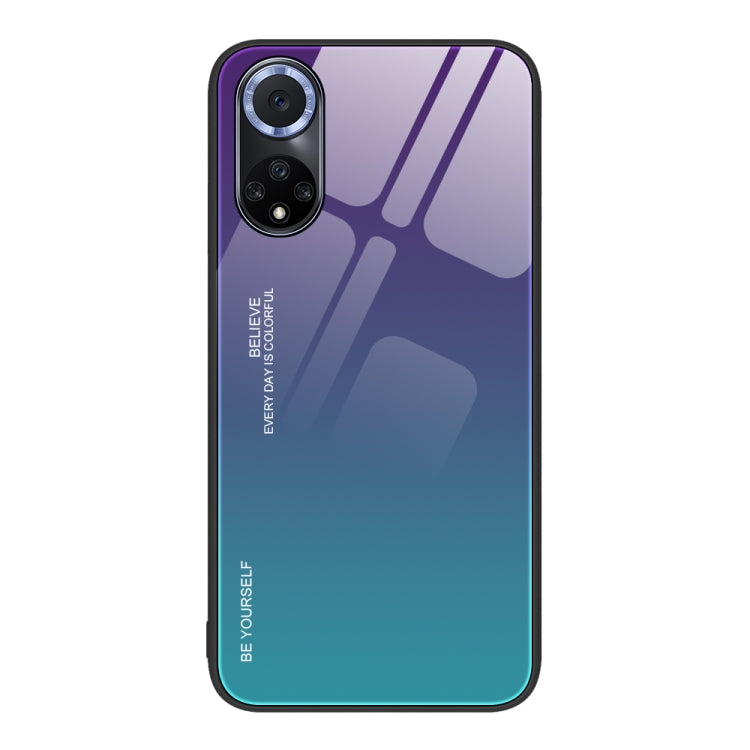 Custodia in vetro a colori sfumati, For Huawei nova 8 SE, For Huawei nova 9, For Huawei P30 Pro