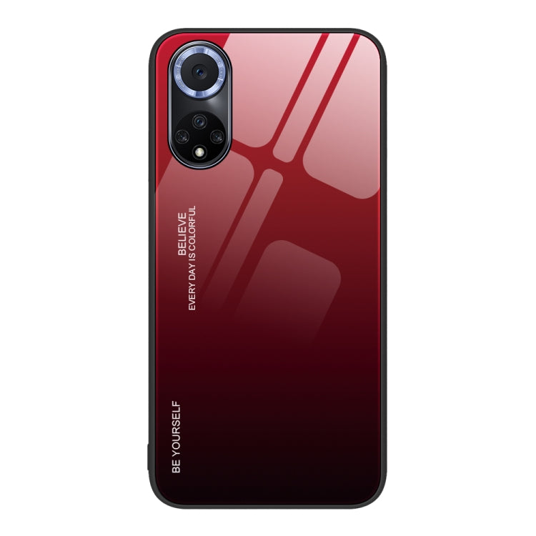 Custodia in vetro a colori sfumati, For Huawei nova 8 SE, For Huawei nova 9, For Huawei P30 Pro