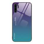 Custodia in vetro a colori sfumati, For Huawei nova 8 SE, For Huawei nova 9, For Huawei P30 Pro