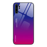Custodia in vetro a colori sfumati, For Huawei nova 8 SE, For Huawei nova 9, For Huawei P30 Pro