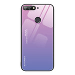 Custodia in vetro a colori sfumati, For Huawei Enjoy 8e, For Huawei Enjoy 20 SE, For Huawei Enjoy 20 5G