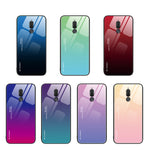 Custodia in vetro a colori sfumati, For Huawei Maimang 6, For Huawei Maimang 7, For Huawei Maimang 10