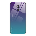 Custodia in vetro a colori sfumati, For Huawei Maimang 6, For Huawei Maimang 7, For Huawei Maimang 10