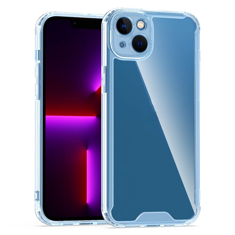 Custodia per telefono protettiva trasparente in acrilico + TPU, For iPhone 14, For iPhone 14 Plus, For iPhone 14 Pro, For iPhone 14 Pro Max
