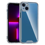 Custodia per telefono protettiva trasparente in acrilico + TPU, For iPhone 14, For iPhone 14 Plus, For iPhone 14 Pro, For iPhone 14 Pro Max