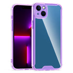 Custodia per telefono protettiva trasparente in acrilico + TPU, For iPhone 14, For iPhone 14 Plus, For iPhone 14 Pro, For iPhone 14 Pro Max