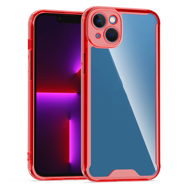 Custodia per telefono protettiva trasparente in acrilico + TPU, For iPhone 14, For iPhone 14 Plus, For iPhone 14 Pro, For iPhone 14 Pro Max