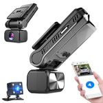 Dual Camera HD Night Vision WiFi Car Dash Cam Registratore di guida, 1080P Dual Camera, 2K Dual Camera, 4K Dual Camera