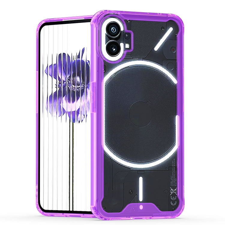 Custodia per telefono protettiva trasparente in acrilico + TPU, For Nothing Phone 1