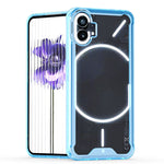 Custodia per telefono protettiva trasparente in acrilico + TPU, For Nothing Phone 1