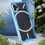 Custodia per telefono protettiva trasparente in acrilico + TPU, For Nothing Phone 1