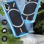 Custodia per telefono protettiva trasparente in acrilico + TPU, For Nothing Phone 1
