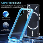 Custodia per telefono protettiva trasparente in acrilico + TPU, For Nothing Phone 1