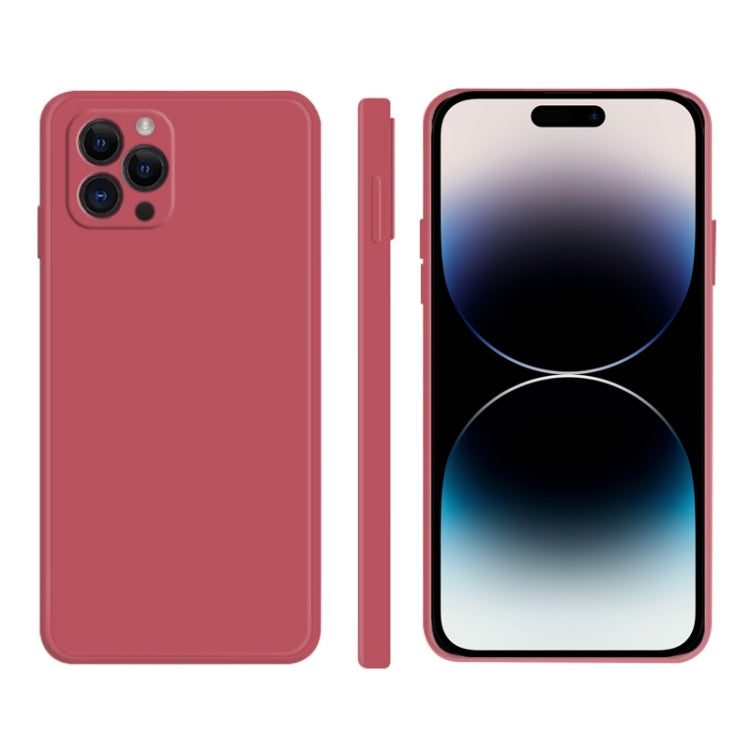 Custodia per telefono in silicone liquido imitazione, For iPhone 14 Pro Max, For iPhone 14 Pro