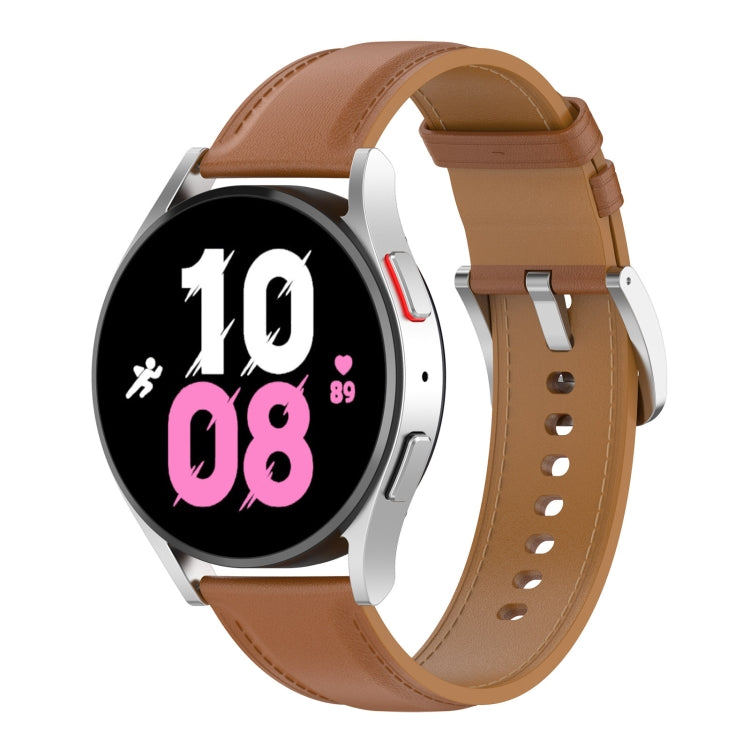 Cinturino in pelle premium, For Samsung Galaxy Watch 5 40mm, For Samsung Galaxy Watch 5 44mm, For Samsung Galaxy Watch 5 Pro 45mm