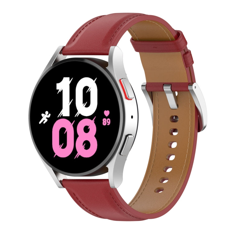 Cinturino in pelle premium, For Samsung Galaxy Watch 5 40mm, For Samsung Galaxy Watch 5 44mm, For Samsung Galaxy Watch 5 Pro 45mm