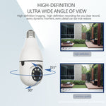 Telecamera lampadina smart WiFi HD 3 MP 360°