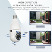 Telecamera con lampadina Smart WiFi HD da 360 gradi da 3 MP