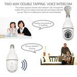Telecamera lampadina smart WiFi HD 3 MP 360°