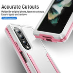 Custodia per telefono All Inclusive antiurto PC + TPU con supporto, For Samsung Galaxy Z Fold4
