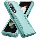 Custodia per telefono All Inclusive antiurto PC + TPU con supporto, For Samsung Galaxy Z Fold4
