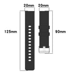Cinturino in silicone stile gradini da 20 mm, For Amazfit Bip 3