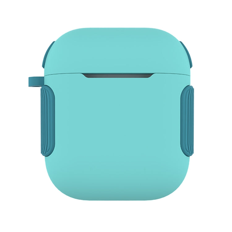 2 in 1 Custodia per auricolari PC + TPU a colori a contrasto con trama opaca, For AirPods 2 / 1, For AirPods 3, For AirPods Pro