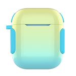 2 in 1 vernice colorata PC + custodia per auricolari in TPU, For AirPods 2 / 1, For AirPods 3, For AirPods Pro
