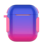 2 in 1 vernice colorata PC + custodia per auricolari in TPU, For AirPods 2 / 1, For AirPods 3, For AirPods Pro