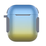 2 in 1 vernice colorata PC + custodia per auricolari in TPU, For AirPods 2 / 1, For AirPods 3, For AirPods Pro