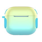 2 in 1 vernice colorata PC + custodia per auricolari in TPU, For AirPods 2 / 1, For AirPods 3, For AirPods Pro