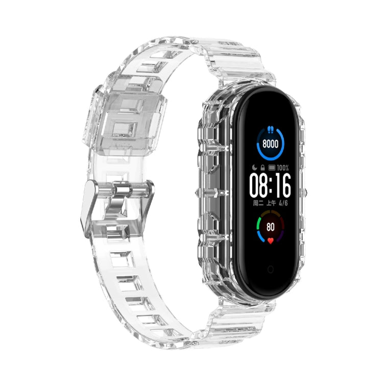 Cinturino integrato universale in TPU, For Xiaomi Mi Band 5/6/7