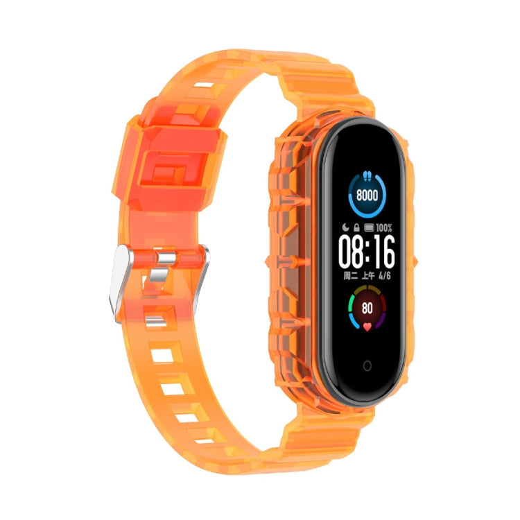 Cinturino integrato universale in TPU, For Xiaomi Mi Band 5/6/7
