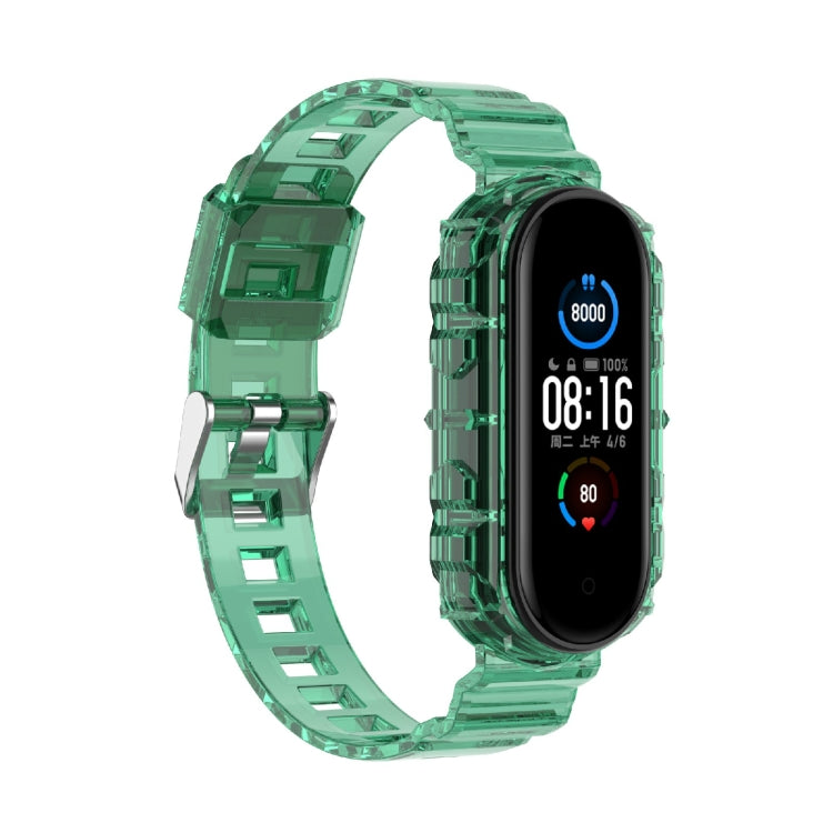 Cinturino integrato universale in TPU, For Xiaomi Mi Band 5/6/7