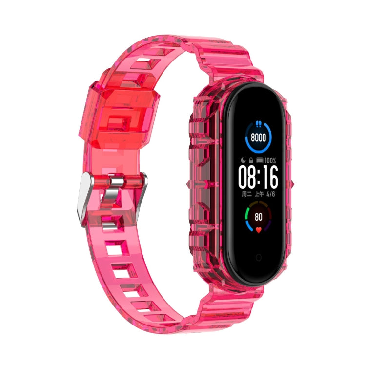 Cinturino integrato universale in TPU, For Xiaomi Mi Band 5/6/7